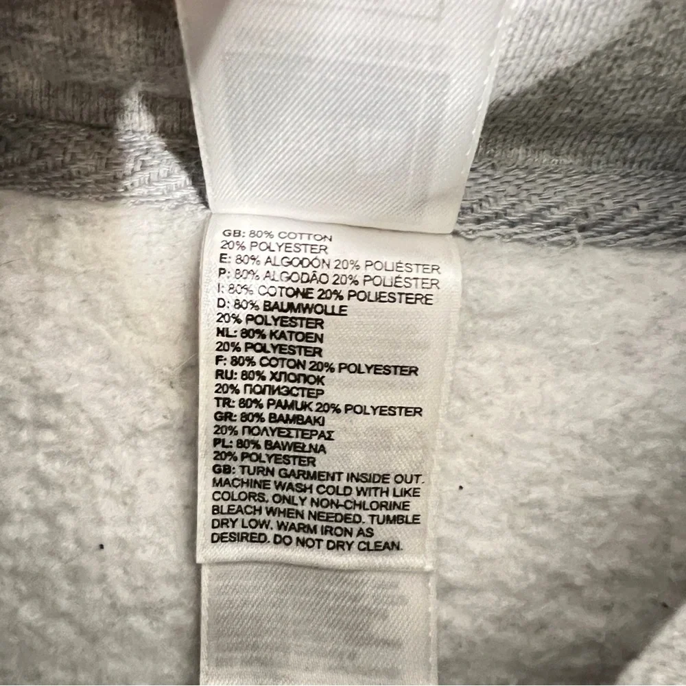 The North Face Gray Hoodie Sweatshirt Casual Comfort